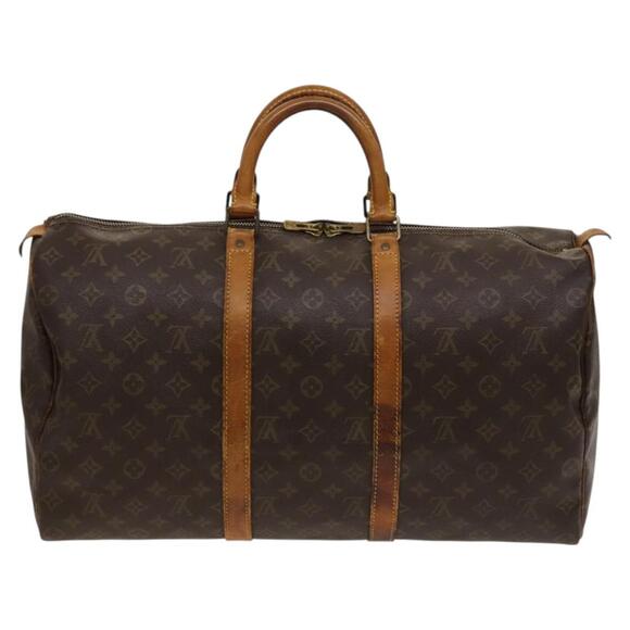 LOUIS VUITTON Monogram Keepall 50 Boston Bag M41426 - Picture 2 of 16